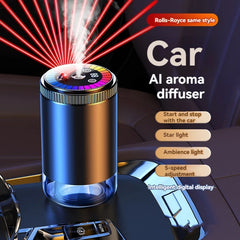 Smart Car Air Freshener Rechargeable Aroma Diffuser