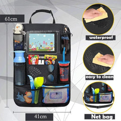 Car Seat Back Organizer 9 Storage Pockets