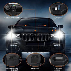 3Pcs Car Trash Can (with Lid)