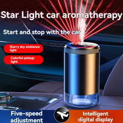 Smart Car Air Freshener Rechargeable Aroma Diffuser